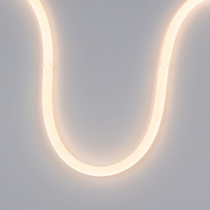Flexible LED neon 360º circular - Ø22mm - 2 meters - 24V DC - 240Ch/m - 19,2W/m - IP65