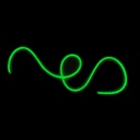 Flexible LED neon 360º circular RGB - Ø22mm - 5 meters - 24V DC- 240Ch/m - 28W/m - IP65