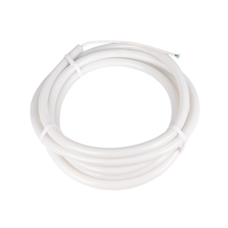 Flexible LED neon 360º circular RGB - Ø22mm - 5 meters - 24V DC- 240Ch/m - 28W/m - IP65