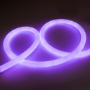 Flexible LED neon 360º circular RGB - Ø22mm - 5 meters - 24V DC- 240Ch/m - 28W/m - IP65