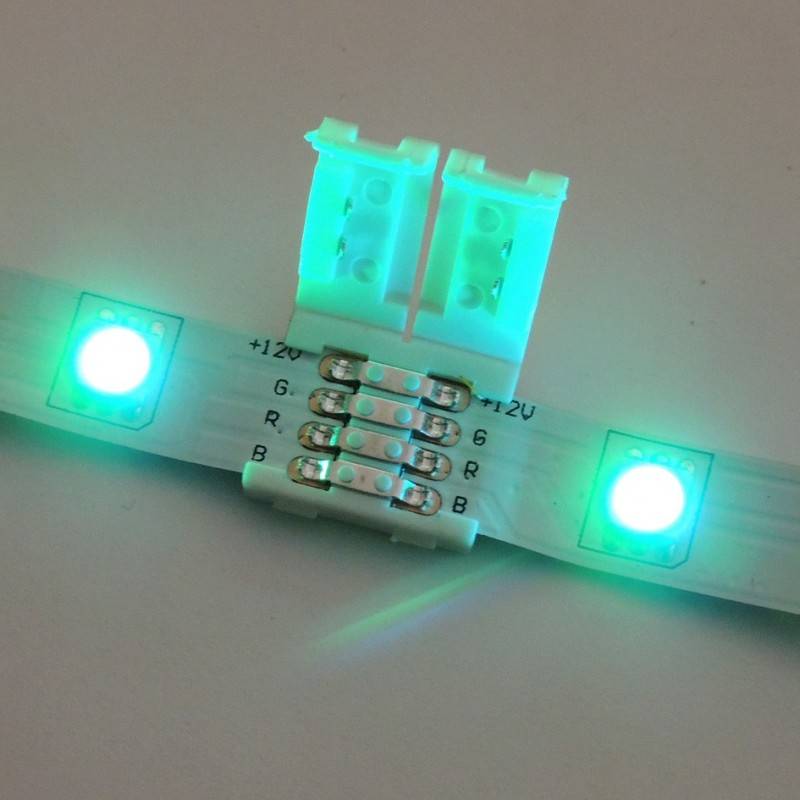 Connector for LED strips 12V RGB direct without cable