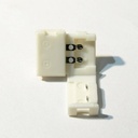 Connector for LED strips 12V single color 8mm direct without cable