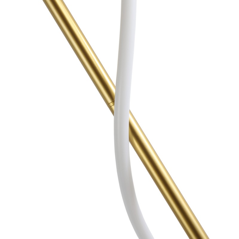 Corda" modern neon undulating floor lamp - 360º - Dimmable - 30W - 3000K
