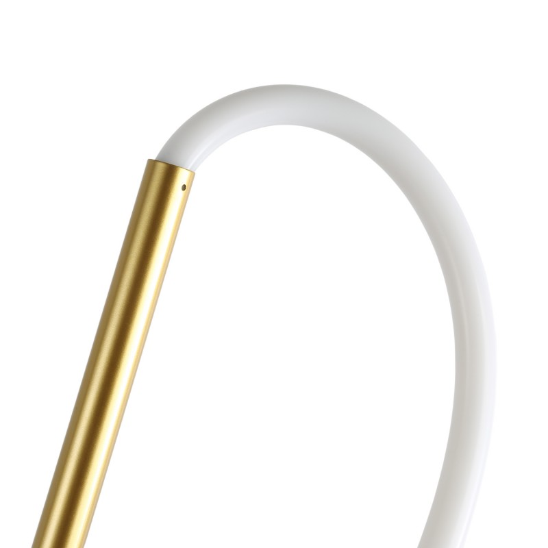 Corda" modern neon undulating floor lamp - 360º - Dimmable - 30W - 3000K