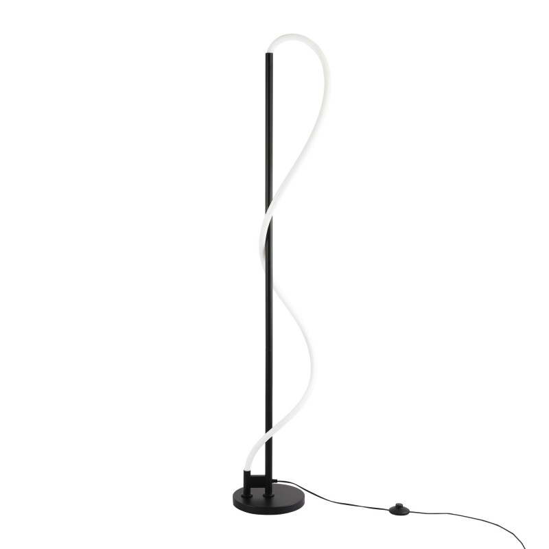Corda" modern neon undulating floor lamp - 360º - Dimmable - 30W - 3000K