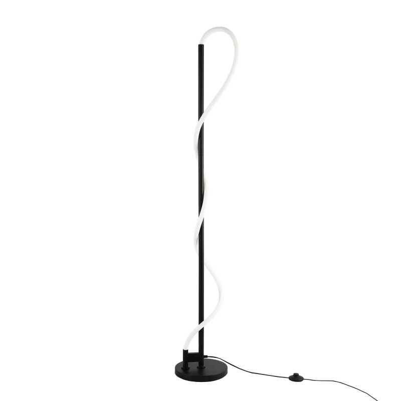Corda" modern neon undulating floor lamp - 360º - Dimmable - 30W - 3000K