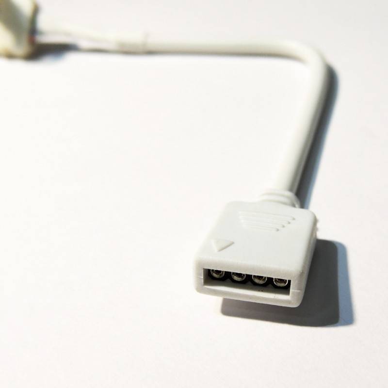 12V RGB strip connector to 4-pin controller