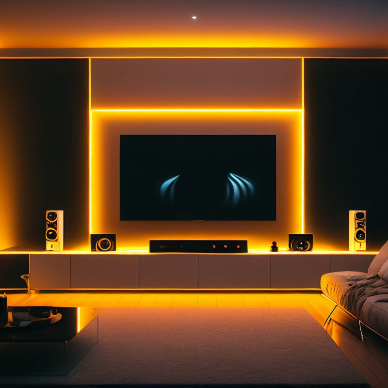 COB LED Strip 24V DC - 12W/m - Colours - 8mm - IP20 - 5m roll - Cut every 4 cm