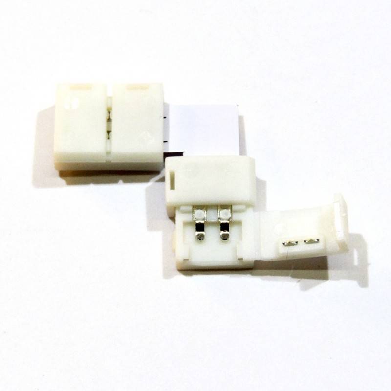 Connector for LED strips 12V 8mm for 90º corners