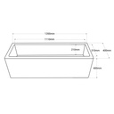 RGBW Rechargeable RGBW LED Planter - 12W - IP67