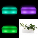 RGBW Rechargeable RGBW LED Planter - 12W - IP67