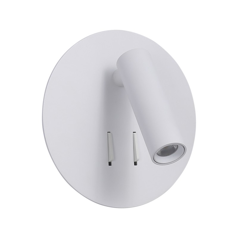 Wall reading light "Quart" - Double light - 3W+6W