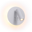 Wall reading light "Quart" - Double light - 3W+6W