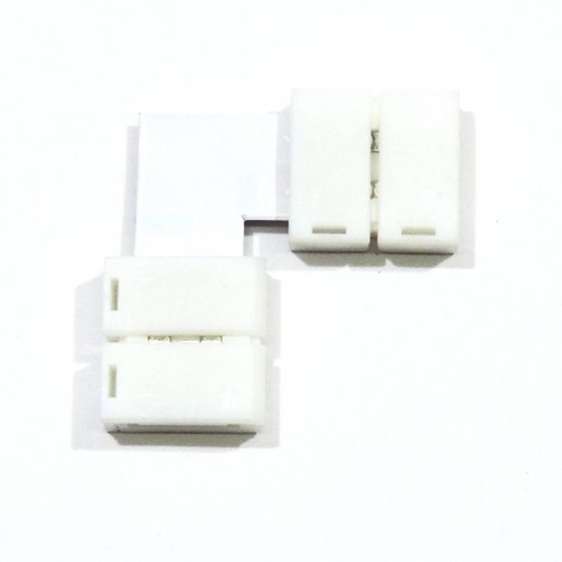 Connector for LED strips 12V 10mm for 90º corners
