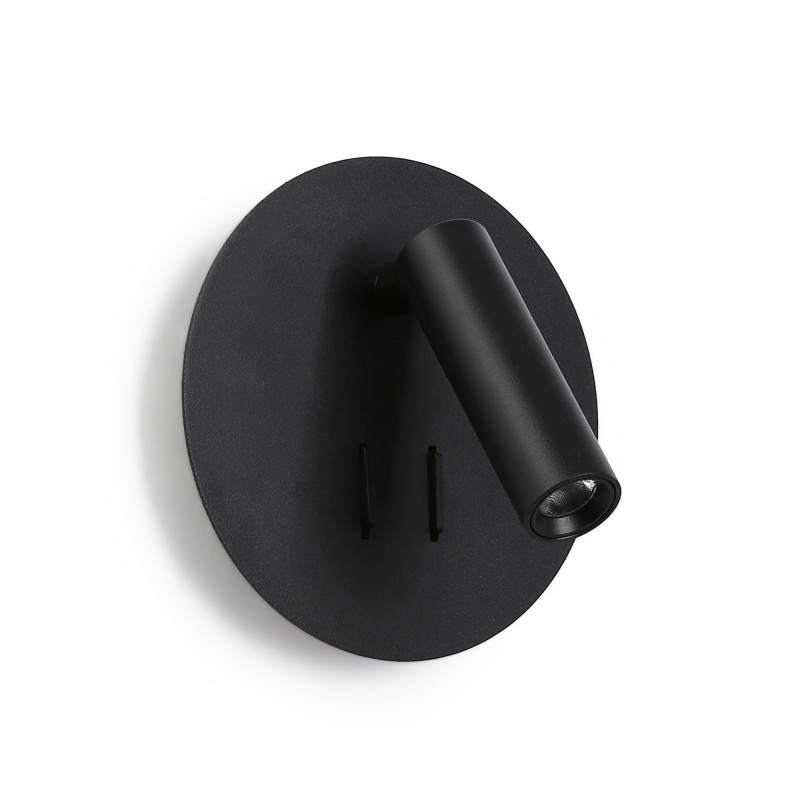 Wall reading light "Quart" - Double light - 3W+6W