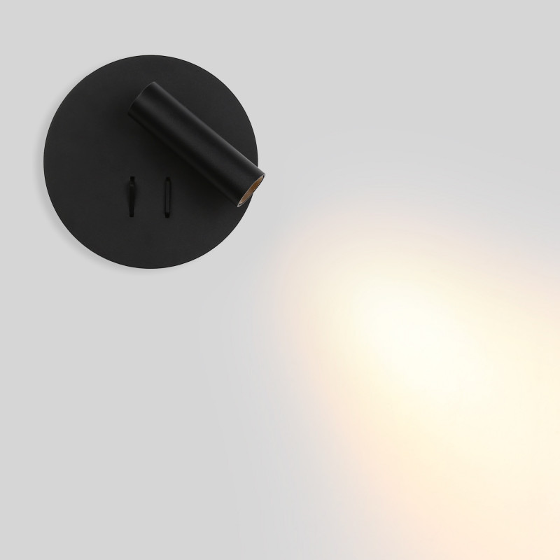 Wall reading light "Quart" - Double light - 3W+6W