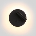 Wall reading light "Quart" - Double light - 3W+6W
