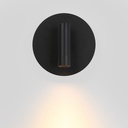 Wall reading light "Quart" - Double light - 3W+6W