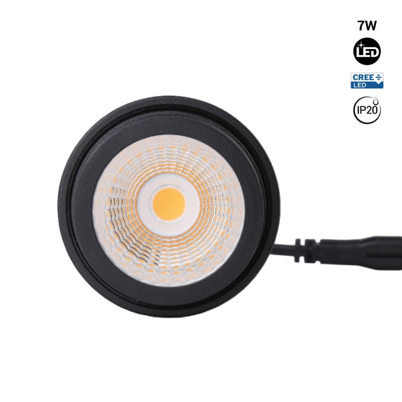 7W LED module for MR16/GU10 downlight ring - 45º - CRI 90
