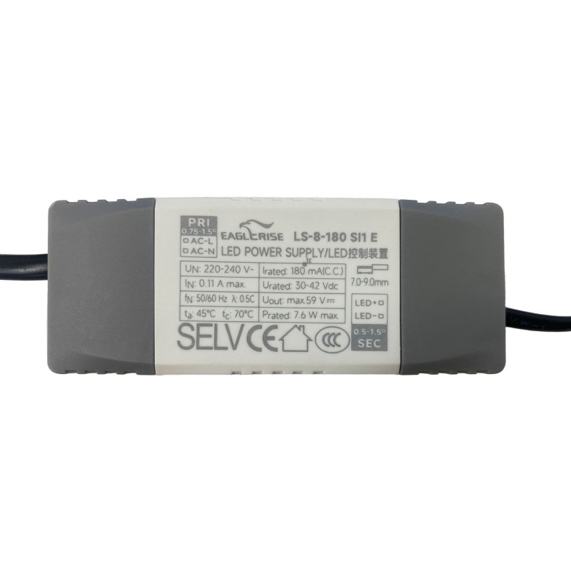7W LED module for MR16/GU10 downlight ring - 45º - CRI 90