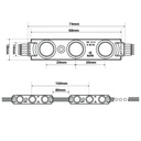 RGBW LED modules for signage - 0.96W - 12V - IP65 - 140º.