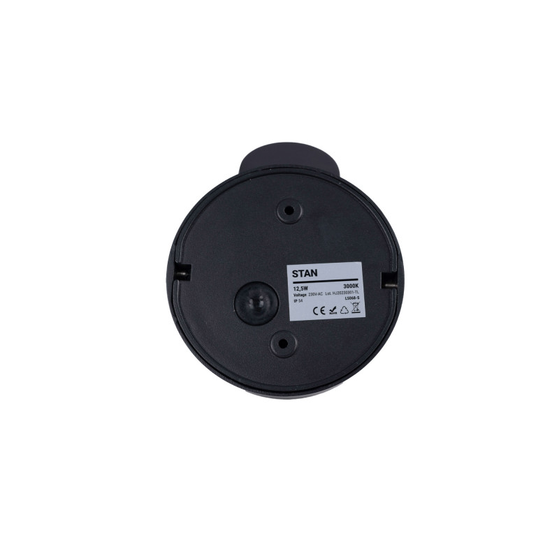 Outdoor wall light with PIR sensor "Stan" - 12,5W - Adjustable - 3000K - IP54