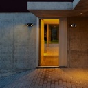Double outdoor wall light "Tura" - 20,5W - Adjustable - 3000K - IP54
