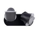 Double outdoor wall light "Tura" - 20,5W - Adjustable - 3000K - IP54
