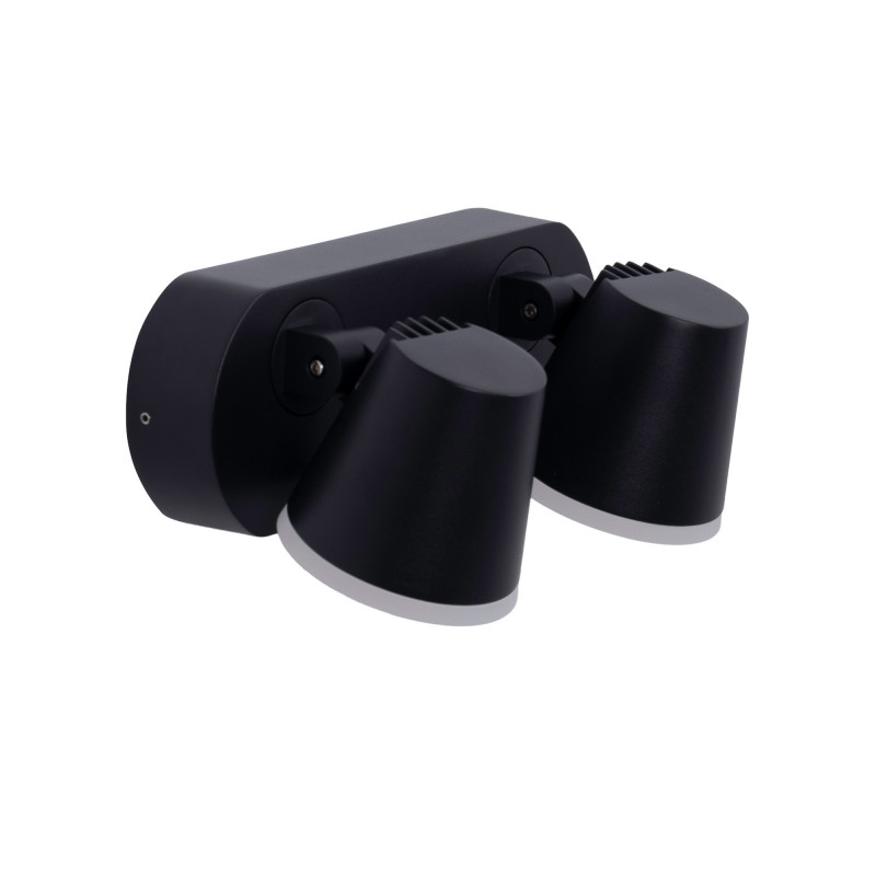 Double outdoor wall light "Tura" - 20,5W - Adjustable - 3000K - IP54