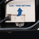 Double wall light with PIR sensor "Tura" - 20,5W - Adjustable - 3000K - IP54