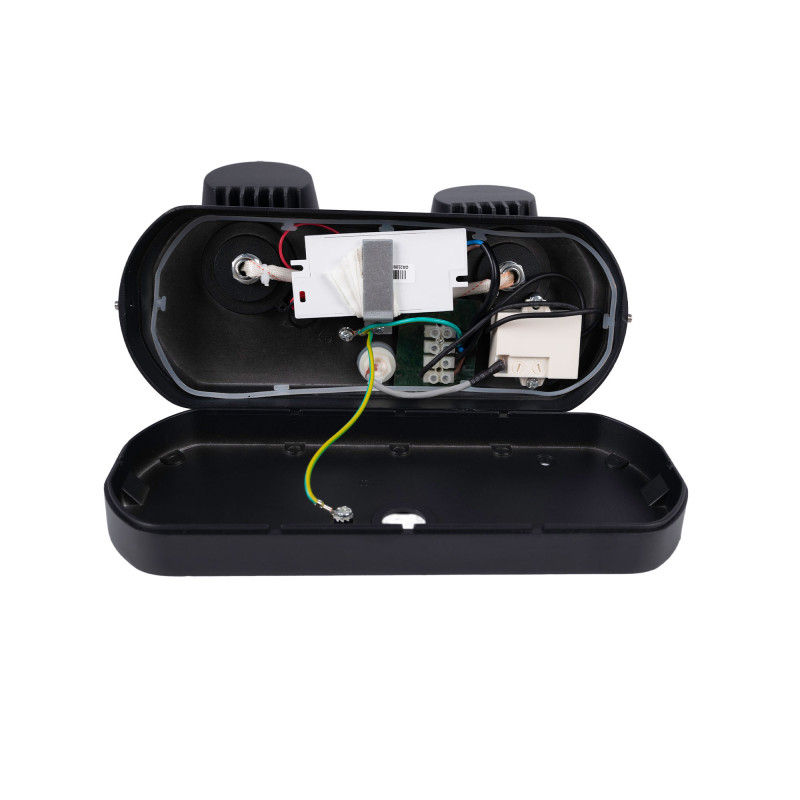 Double wall light with PIR sensor "Tura" - 20,5W - Adjustable - 3000K - IP54