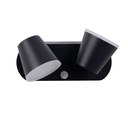 Double wall light with PIR sensor "Tura" - 20,5W - Adjustable - 3000K - IP54