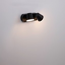 Double wall light with PIR sensor "Tura" - 20,5W - Adjustable - 3000K - IP54