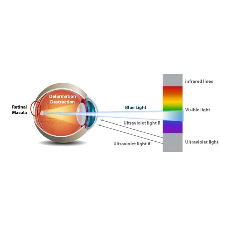 LED Bulb GU10 6W Full Spectrum "SUNLIKE" - Crystal - 500lm - CRI90 - PAR16 - 36°.