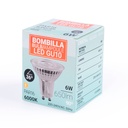 LED Bulb GU10 6W crystal - 800lm - PAR16 - 36° - 36° - LED bulb GU10 6W crystal - 800lm - PAR16 - 36° - 36° - 6W