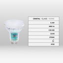 LED bulb GU10 5.4W crystal - 740lm - PAR16 - 100° - 100° - LED bulb GU10 5.4W crystal - 740lm - PAR16 - 100° - 100° - 100