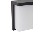 Aluminium outdoor wall light "Block" - Adjustable power: 12W-14W-16W - CCT
