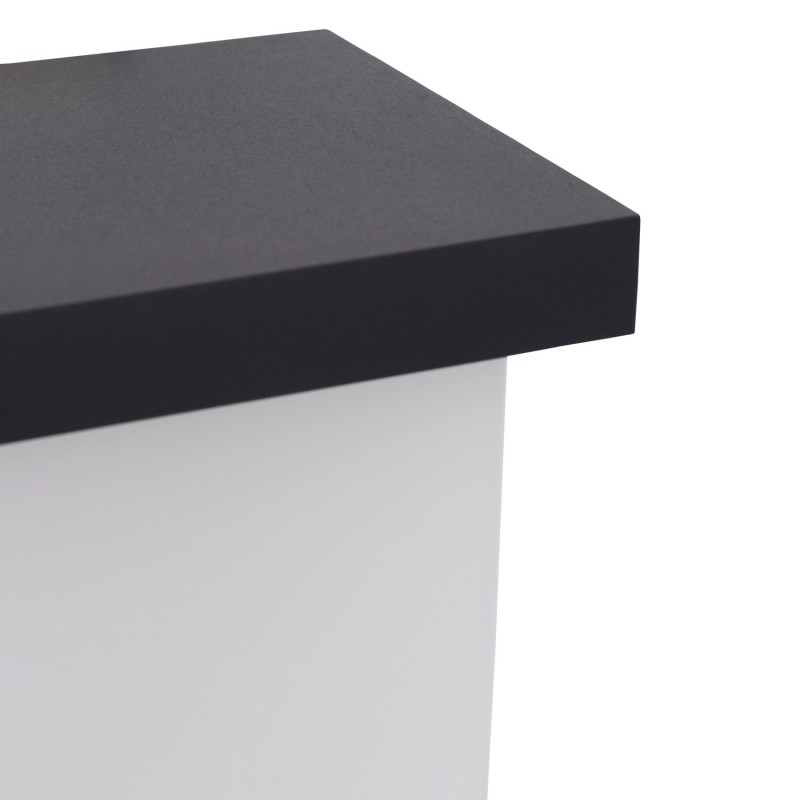 Aluminium outdoor wall light "Block" - Adjustable power: 12W-14W-16W - CCT
