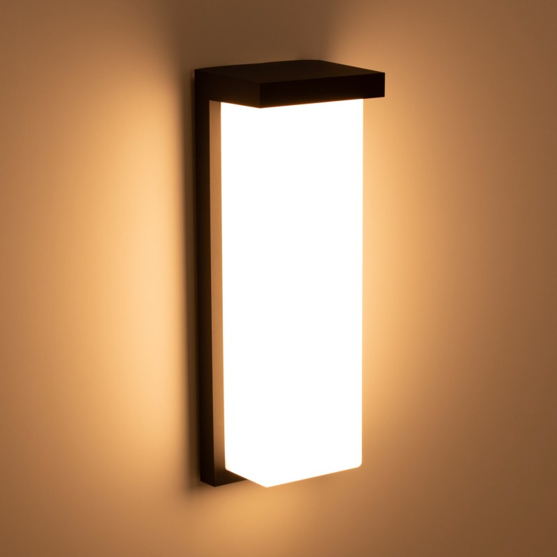 Aluminium outdoor wall light "Retal" - Adjustable power: 18W-20W-22W - CCT- IP65