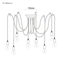 Pendant chandelier "LUMIÈRE" for 6 bulbs E27