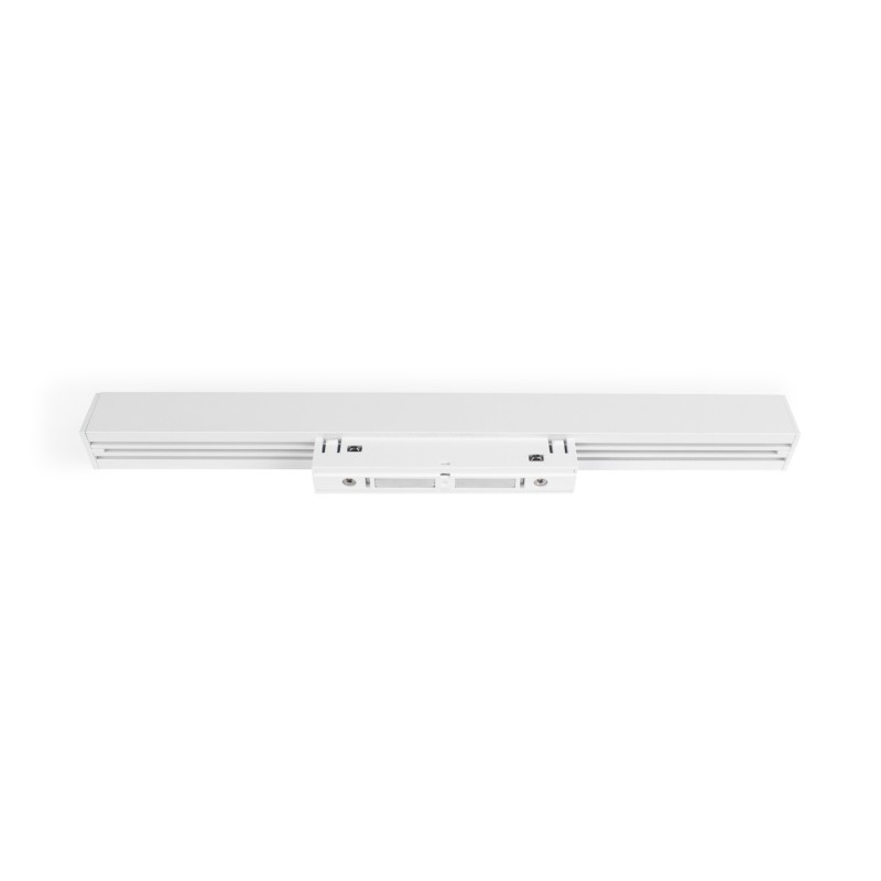 Linear opal LED opal luminaire for magnetic rail 48V - 10W - White