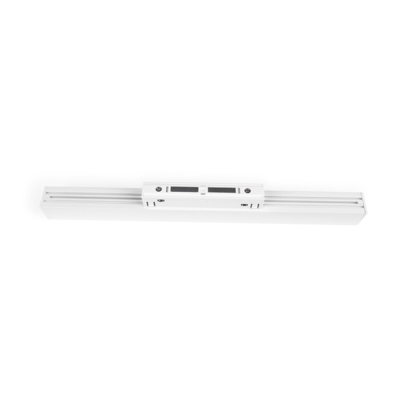 Linear opal LED opal luminaire for magnetic rail 48V - 10W - White