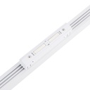 Linear opal LED opal luminaire for magnetic rail 48V - 20W - White