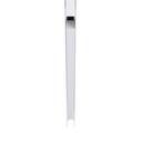 Linear opal LED opal luminaire for magnetic rail 48V - 20W - White