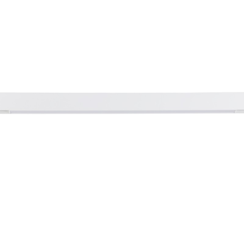 Linear opal LED opal luminaire for magnetic rail 48V - 20W - White