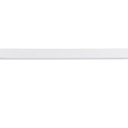 Linear opal LED opal luminaire for magnetic rail 48V - 20W - White