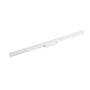 Linear opal LED opal luminaire for magnetic rail 48V - 20W - White
