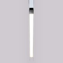 Linear opal LED opal luminaire for magnetic rail 48V - 20W - White