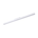 Linear opal LED opal luminaire for magnetic rail 48V - 20W - White