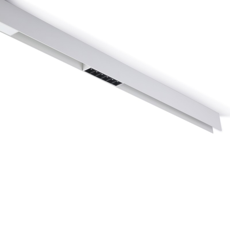 LED linear luminaire for magnetic rail 48V - 6W - UGR16 - White